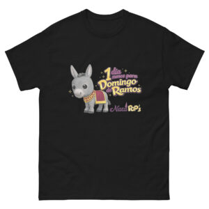 Camiseta Borriquita 1 Día Menos para Domingo de Ramos Unisex